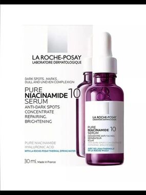 La Roche-Posay Pure Niacinamide 10 Serum — Purple Brightening Serum